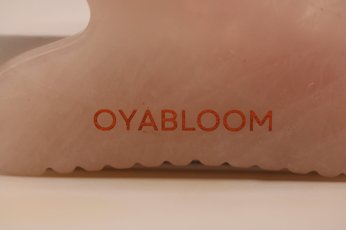 Oyabloom Rose Quartz Gua Sha Stone
