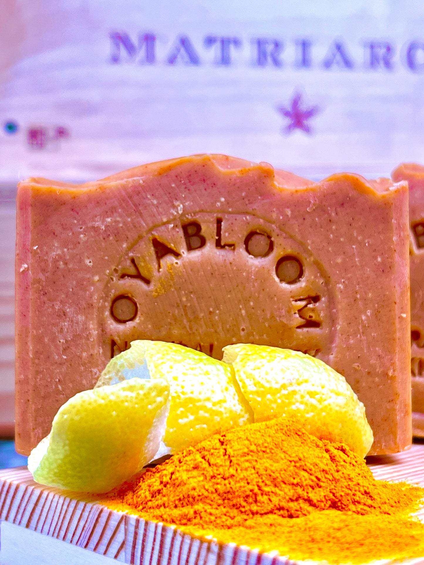 Turmeric & Lemon Soap - Oyabloom Natural Luxury Skincare