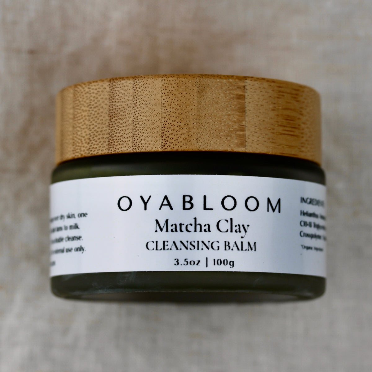 Matcha Clay Cleansing Balm