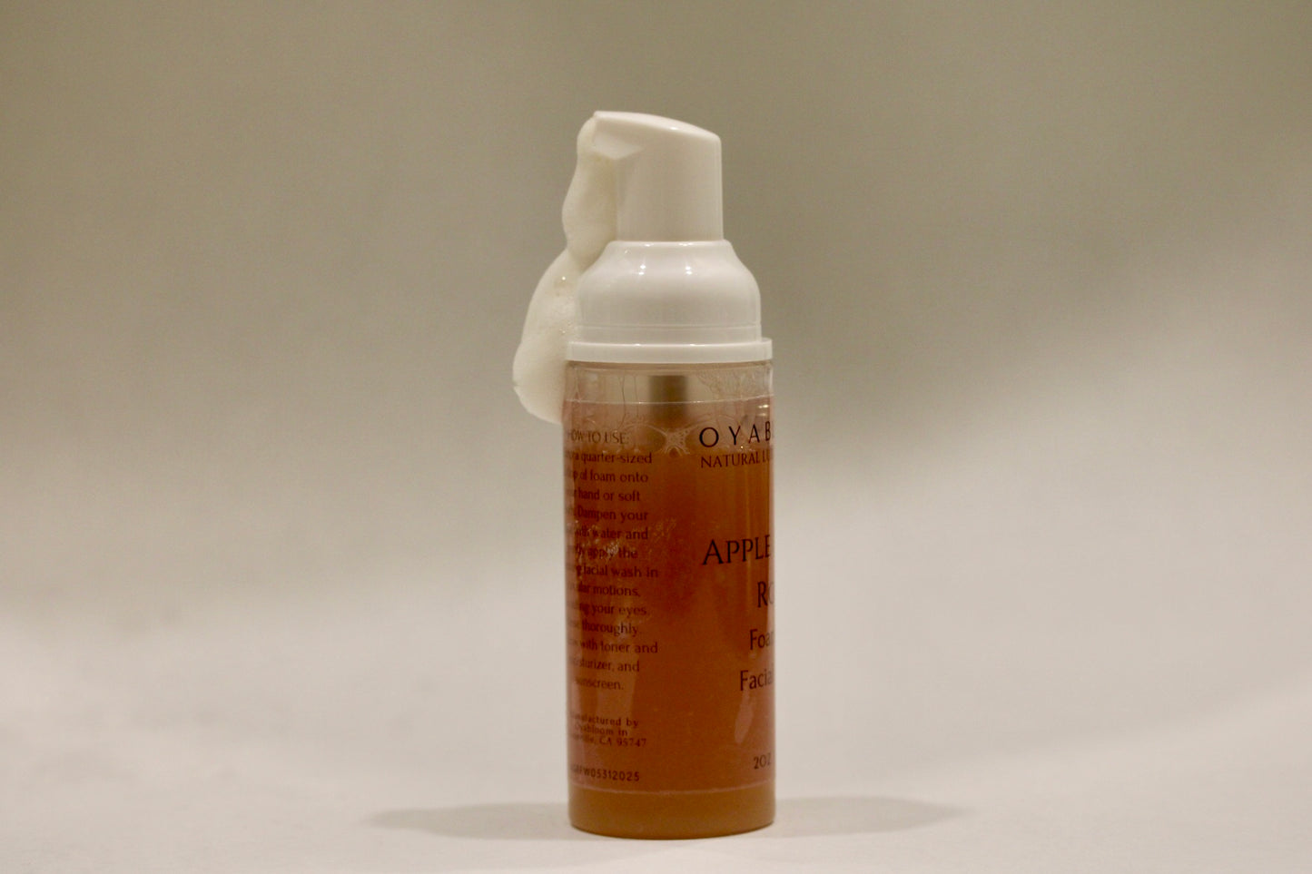 Apple & Goji Rose Foaming Face Wash