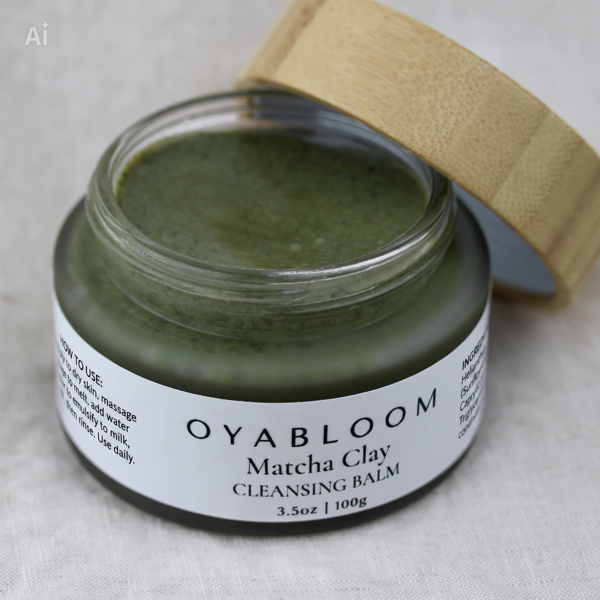 Matcha Clay Cleansing Balm