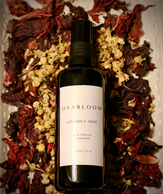 Rose-Infused Hibiscus + Chamomile Vitamin C Mist - Preorder Now!