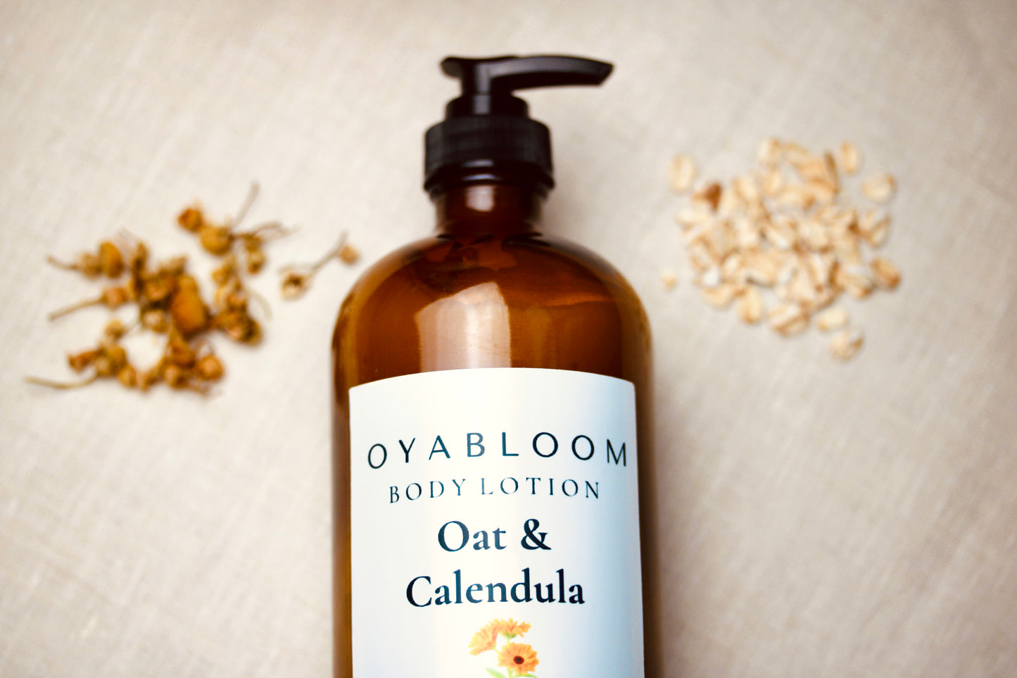 Oat & Calendula Body Lotion —Soothing Body Moisturizer for Dry, Sensitive Skin