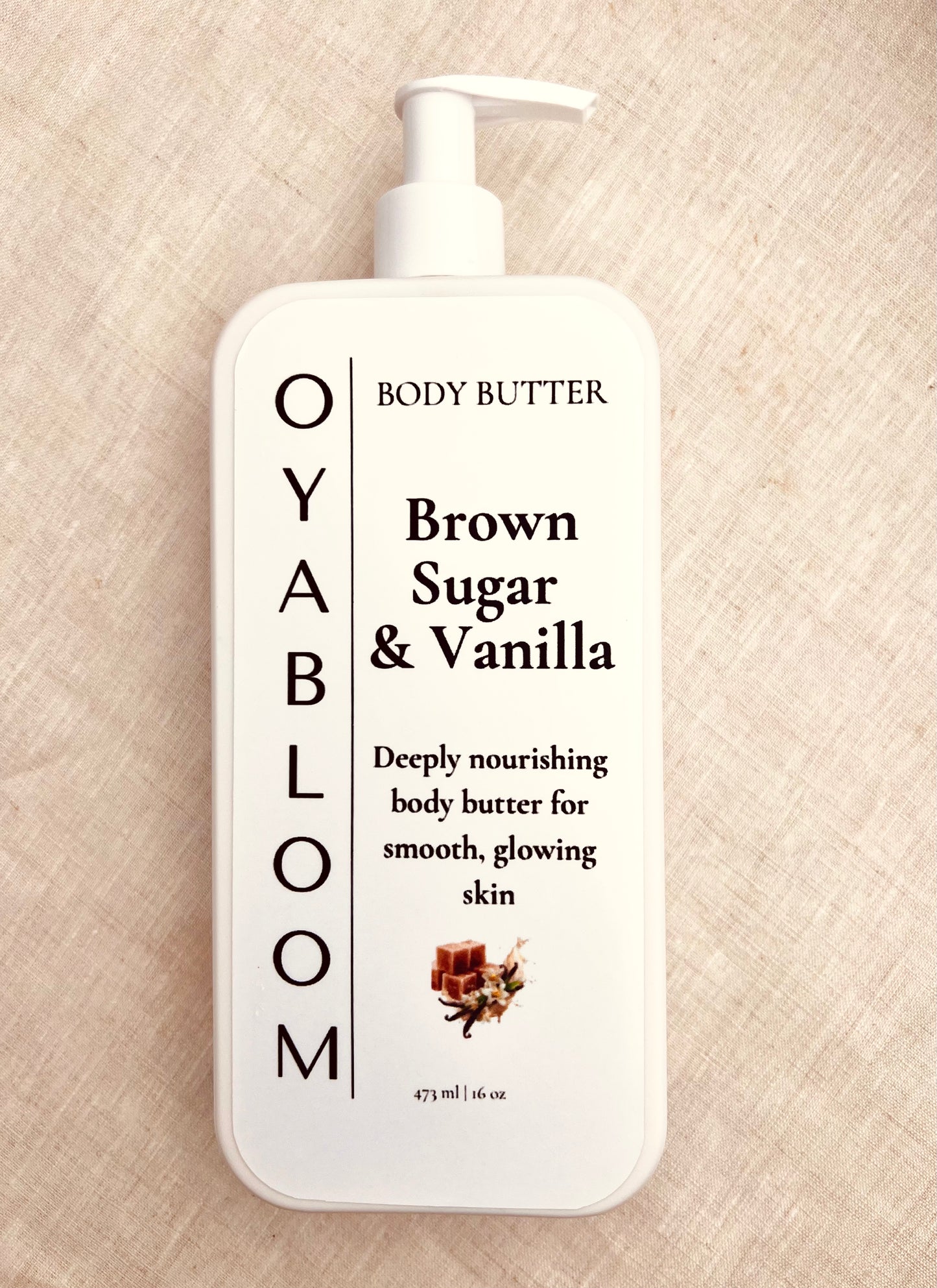 Brown Sugar & Vanilla Body Butter — Rich barrier-repair body butter for dry to very dry skin
